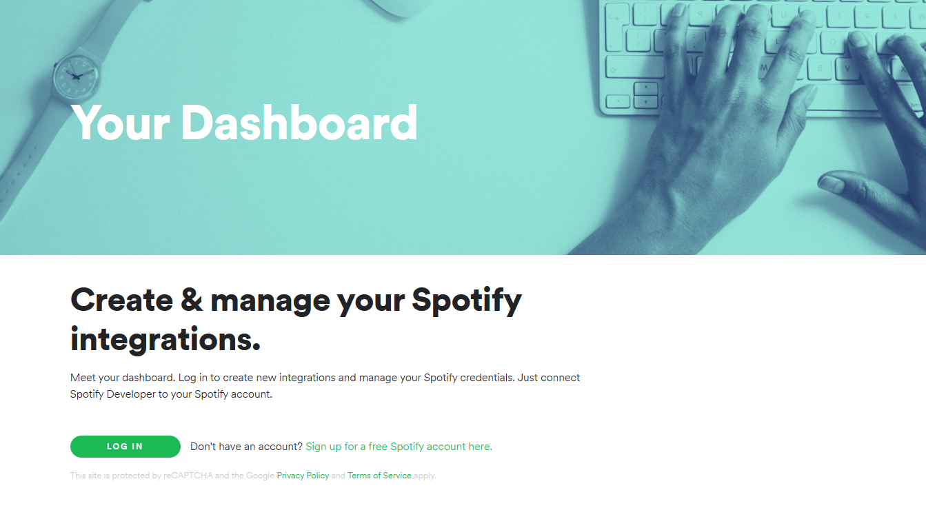 Dashboard API Spotify.